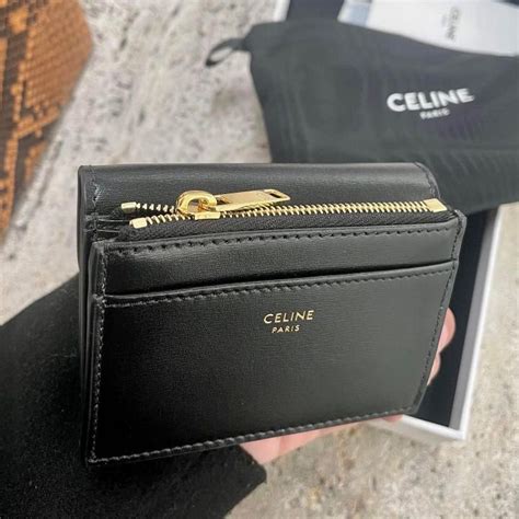 celine wallet cardholder|celine triomphe wallet.